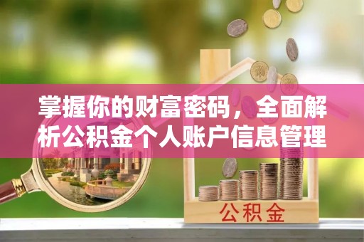 嵊泗掌握你的财富密码，全面解析公积金个人账户信息管理